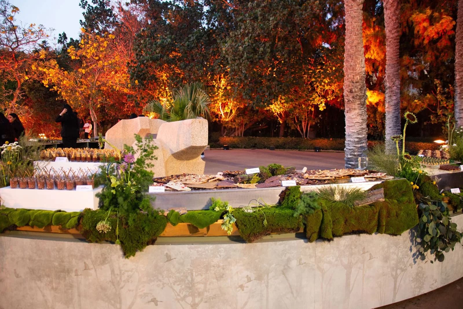 A Midsummer Chocolate Garden