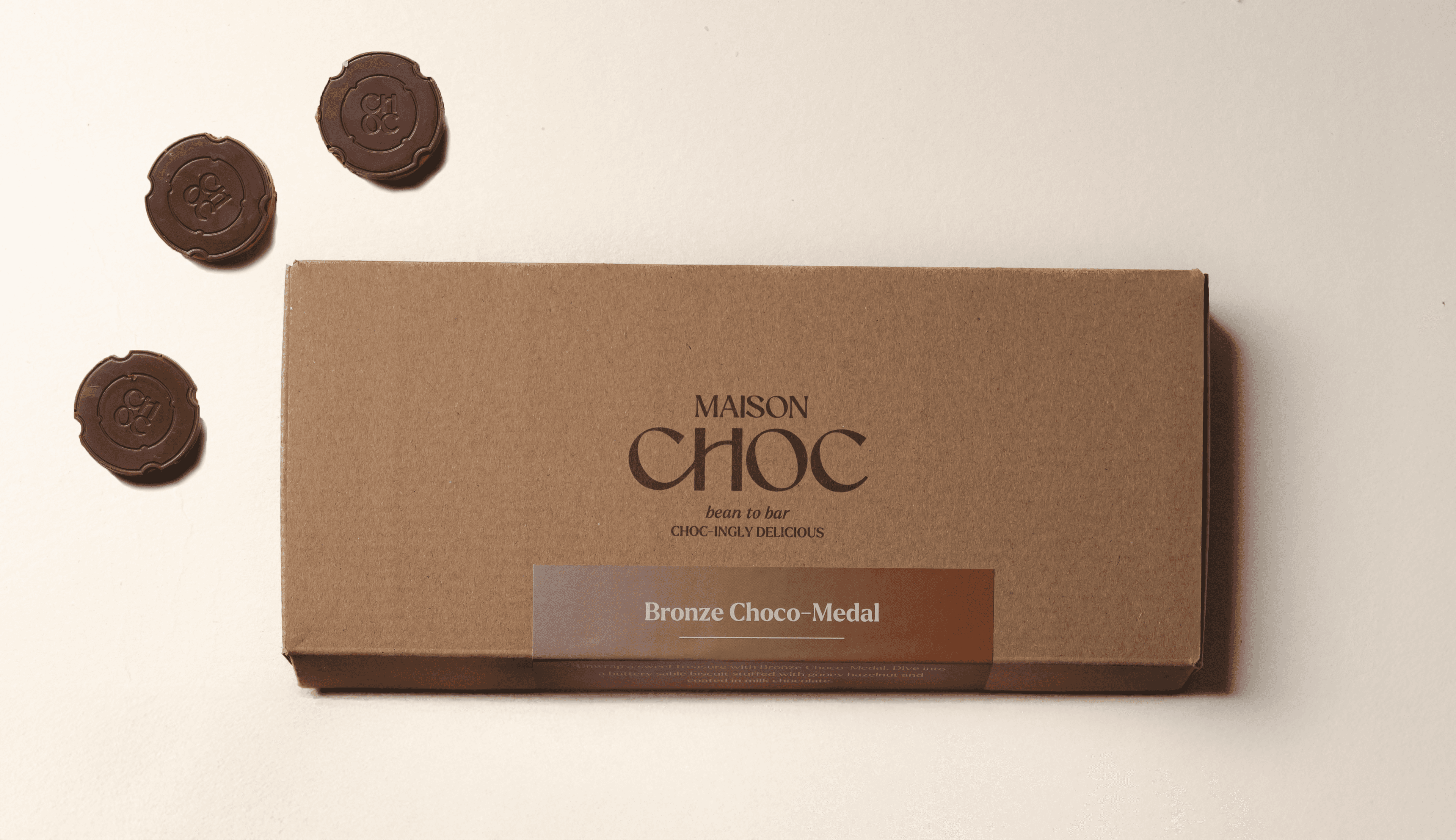 Bronze-Choco Medal (L)