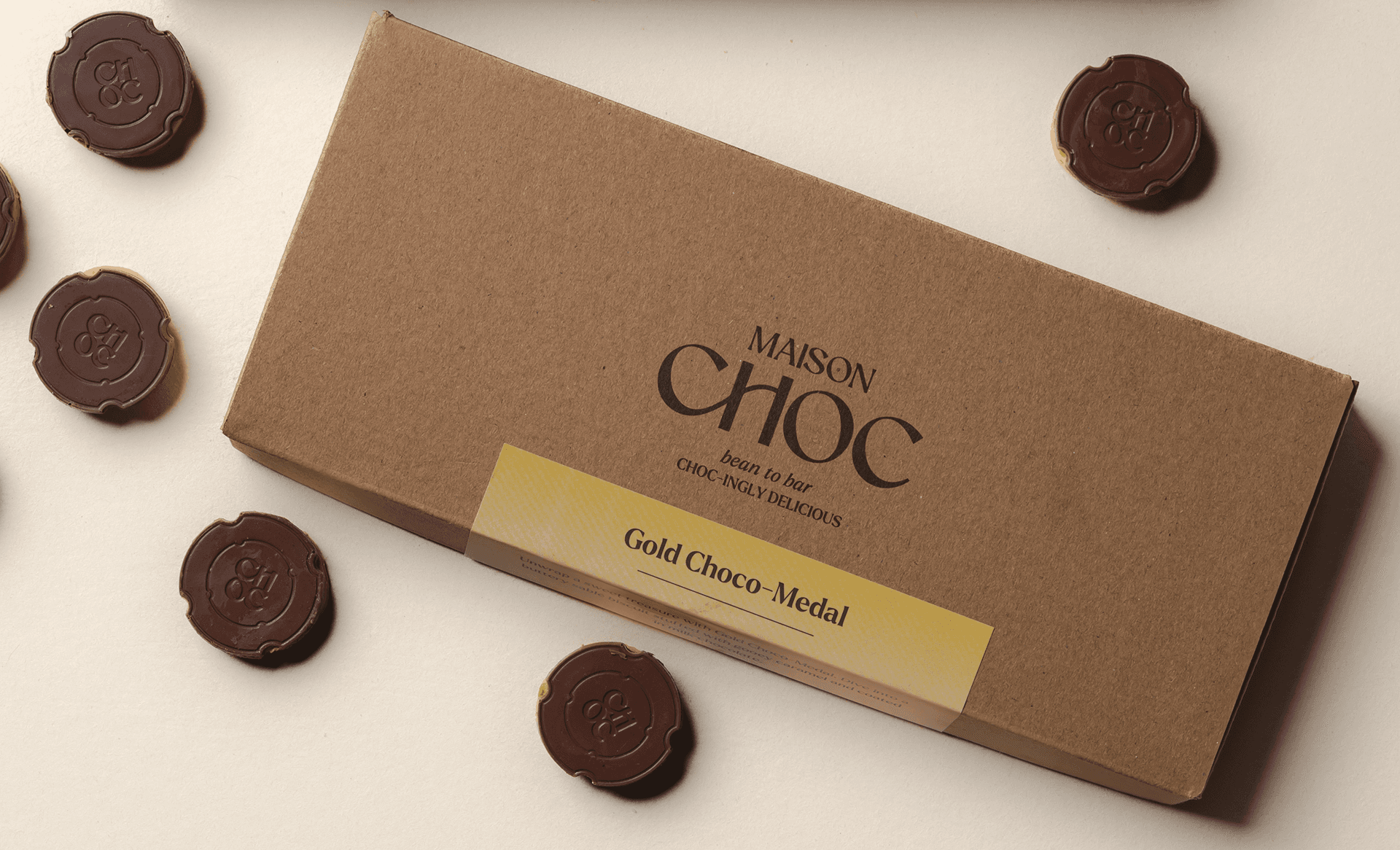 Gold-Choco Medal (L)