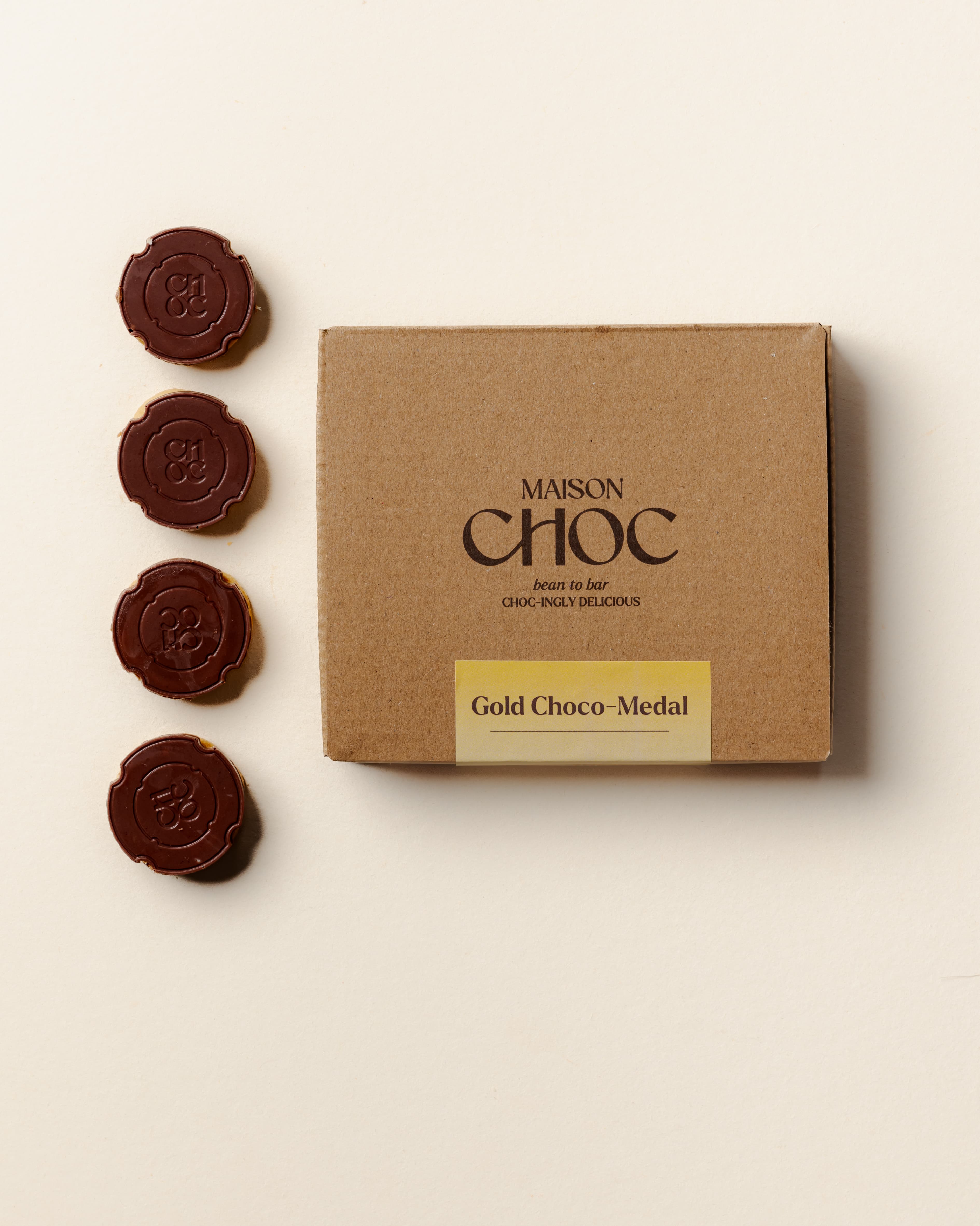 Gold-Choco Medal (M)